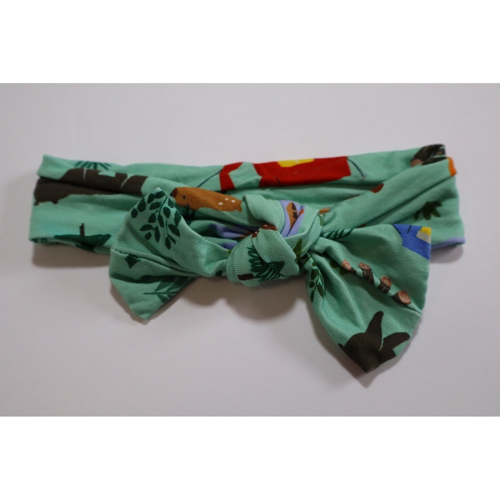 Little Sleepies Great Outdoors Bamboo Knotted Headband NB-3T